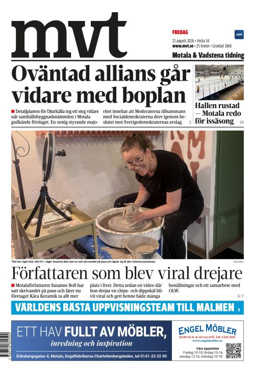Motala Vadstena Tidning 21.8.2026