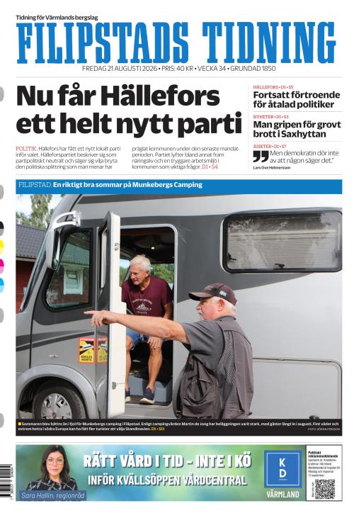 Filipstads Tidning 21.8.2026