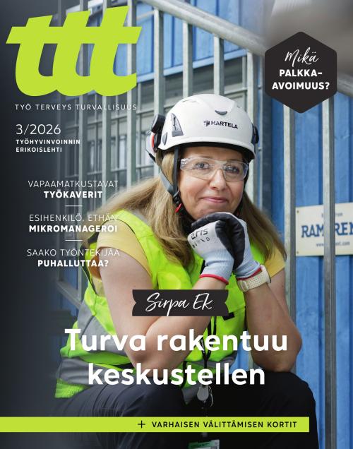 Työ Terveys Turvallisuus (TTT) 3/2026