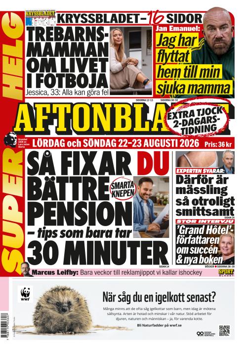 Aftonbladet 22.8.2026