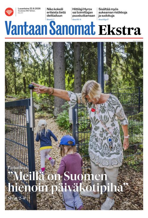 Vantaan Sanomat (Itä) 22.8.2026