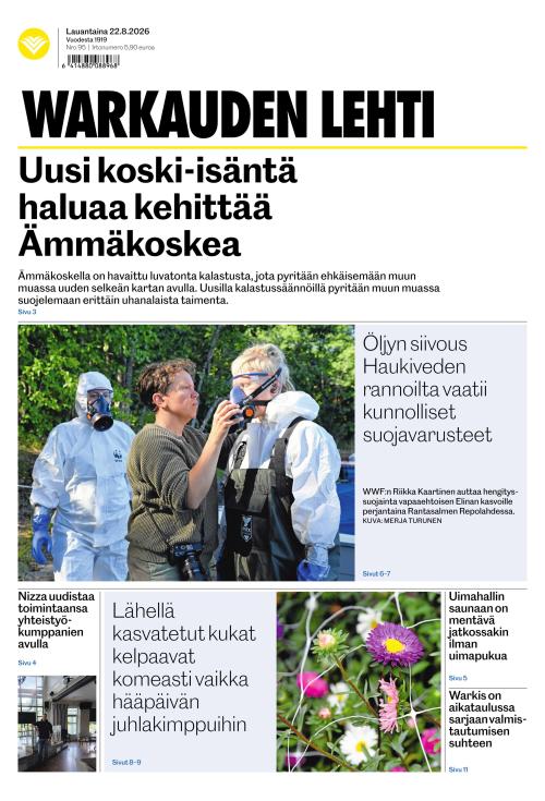 Warkauden Lehti 22.8.2026