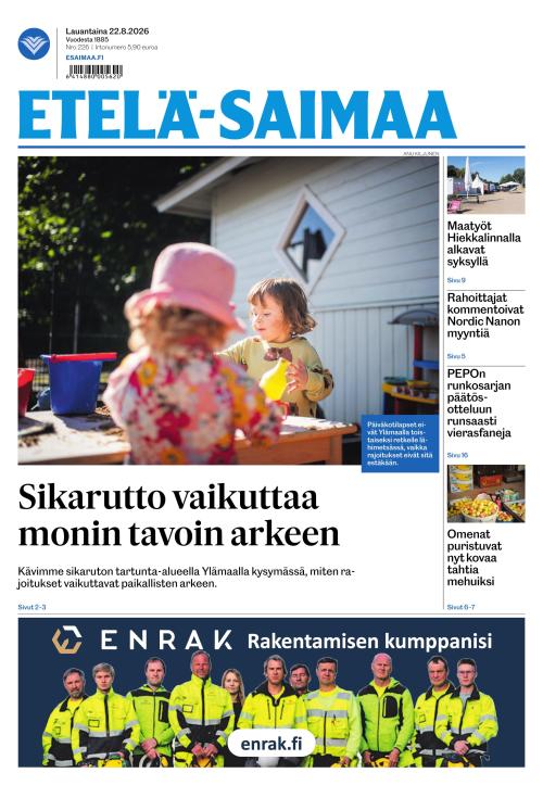 Etelä-Saimaa 22.8.2026