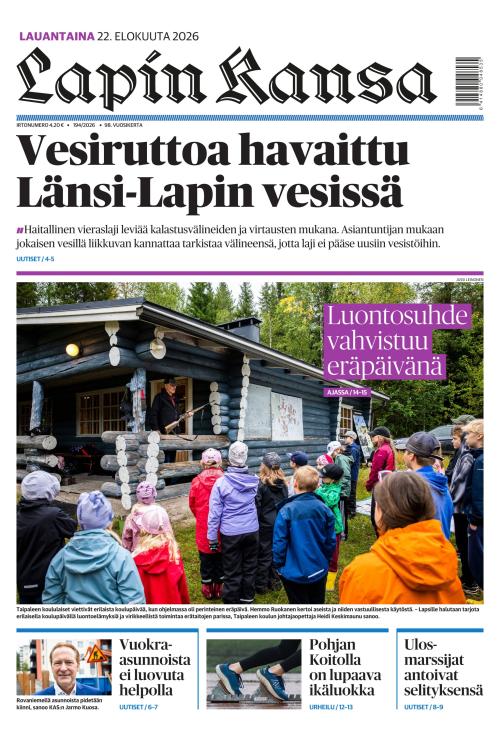 Lapin Kansa 22.8.2026