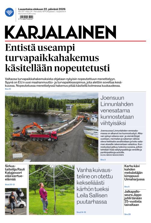 Karjalainen 22.8.2026