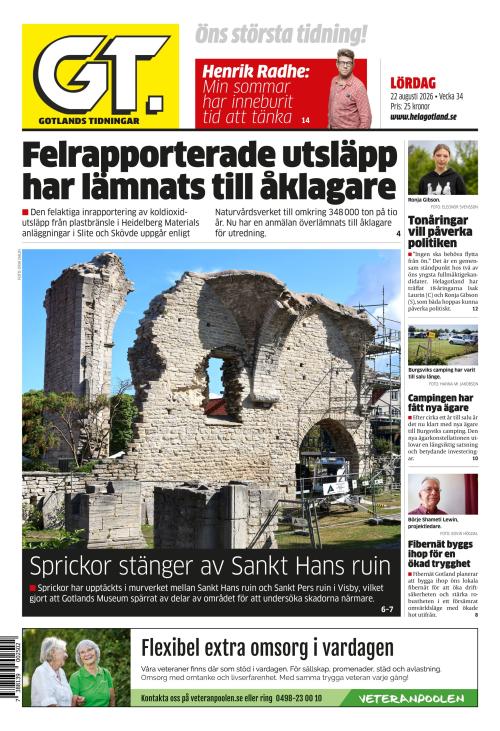 Gotlands Tidningar 22.8.2026