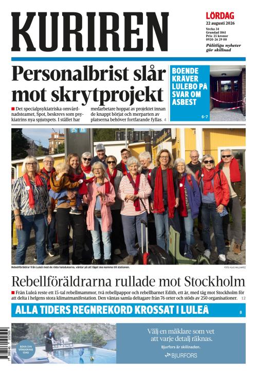 Norrbottens-kuriren 22.8.2026