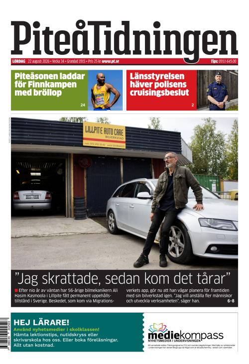 Piteå-Tidningen 22.8.2026