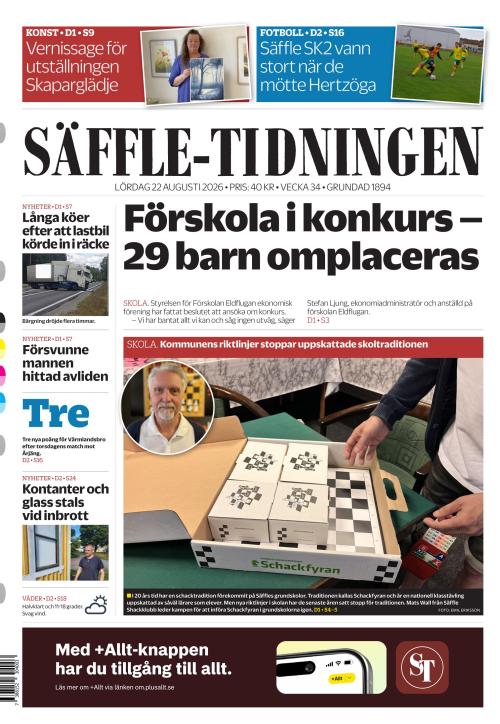 Säffle-Tidningen 22.8.2026