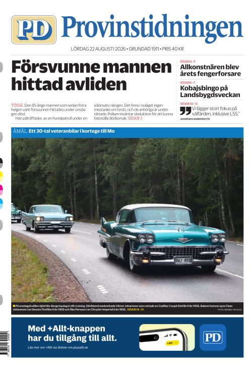 Provinstidningen Dalsland 22.8.2026