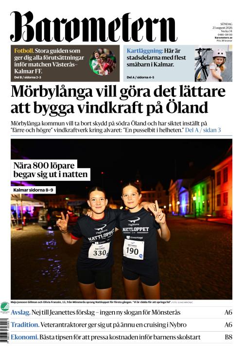 Barometern OT 23.8.2026