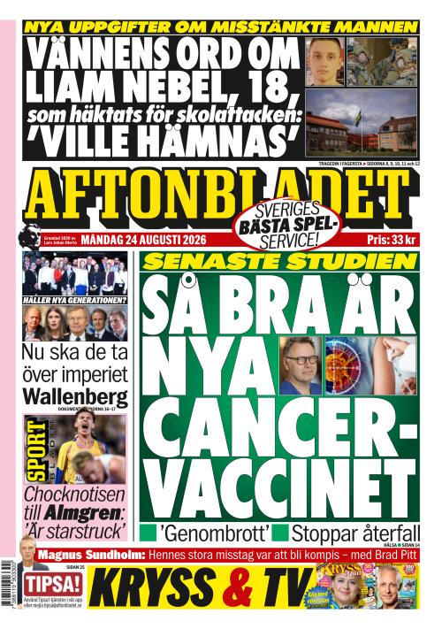 Aftonbladet 24.8.2026