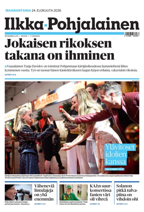 Ilkka-Pohjalainen 24.8.2026