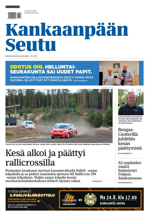 Kankaanpään Seutu 24.8.2026