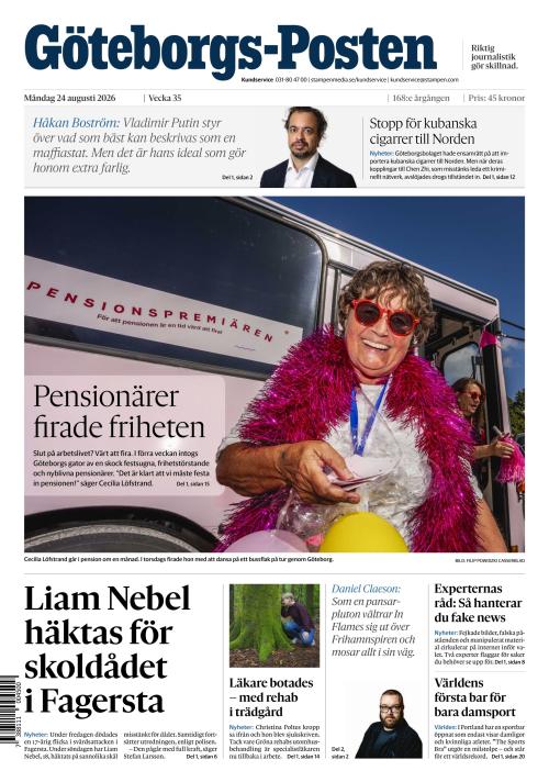 Göteborgs-Posten 24.8.2026