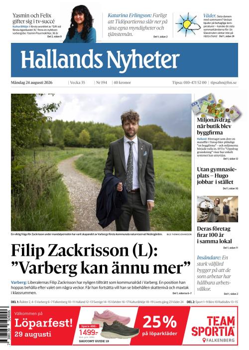 Hallands Nyheter 24.8.2026