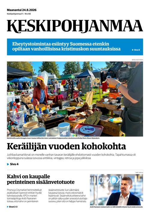 Keskipohjanmaa 24.8.2026