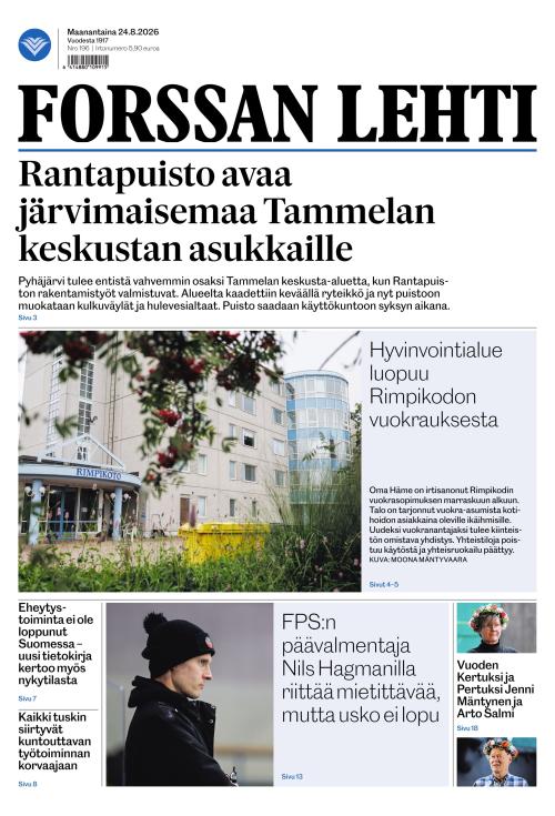 Forssan Lehti 24.8.2026