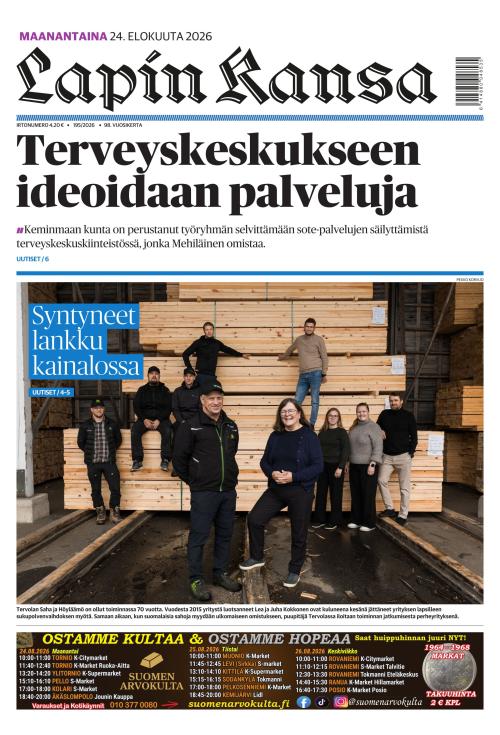 Lapin Kansa 24.8.2026