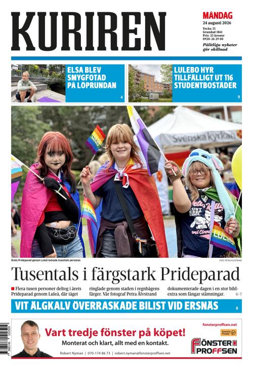 Norrbottens-kuriren 24.8.2026