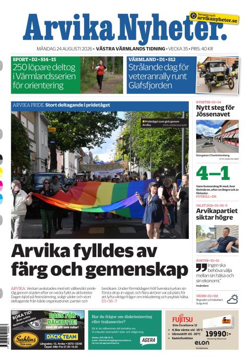 Arvika Nyheter 24.8.2026