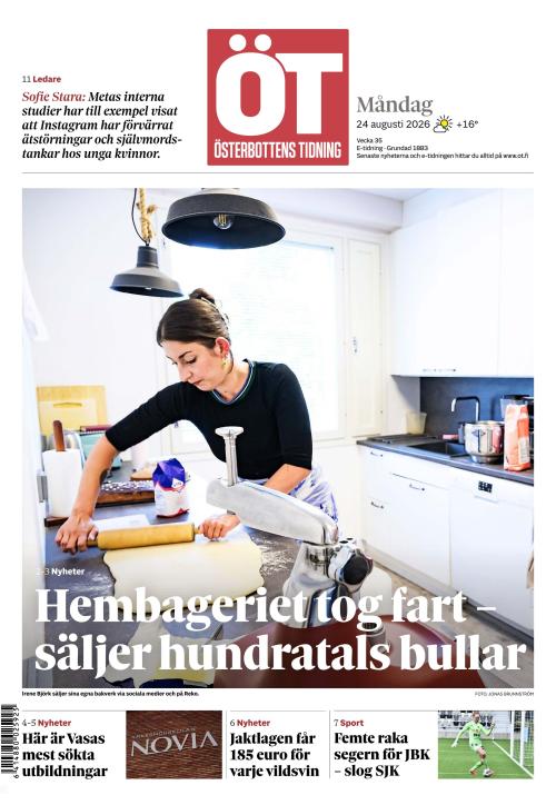 Österbottens Tidning 24.8.2026