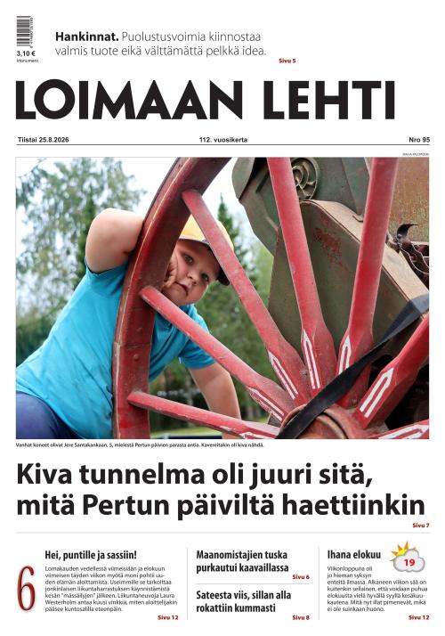 Loimaan Lehti 25.8.2026