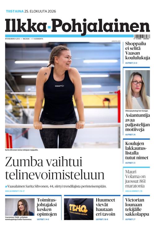 Ilkka-Pohjalainen 25.8.2026