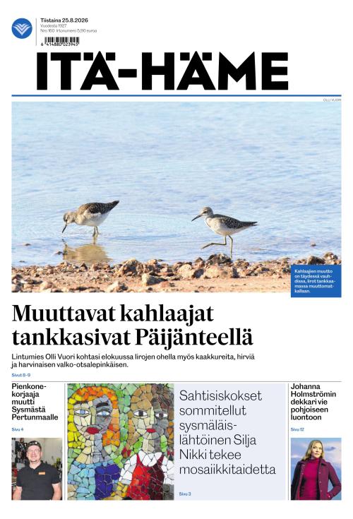 Itä-Häme 25.8.2026