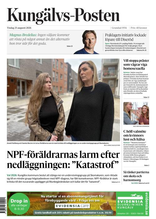 Kungälvs-Posten 25.8.2026