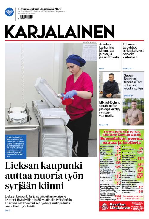 Karjalainen 25.8.2026