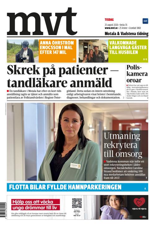 Motala Vadstena Tidning 25.8.2026