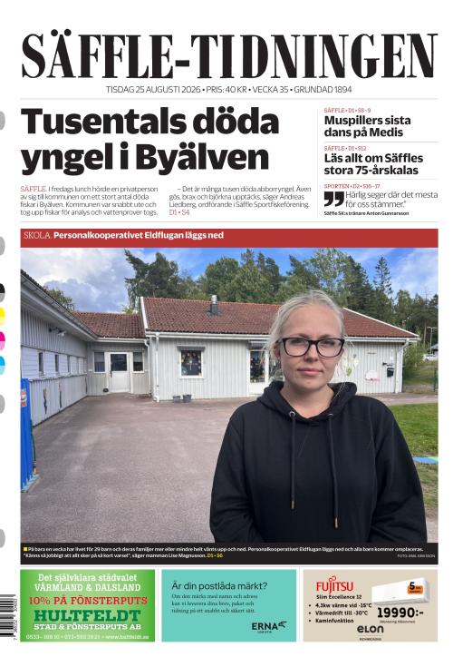 Säffle-Tidningen 25.8.2026
