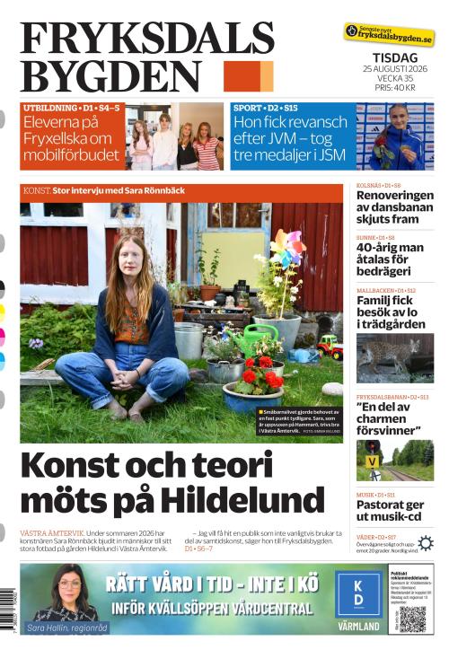 Fryksdals-Bygden 25.8.2026