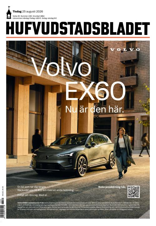 Hufvudstadsbladet 25.8.2026