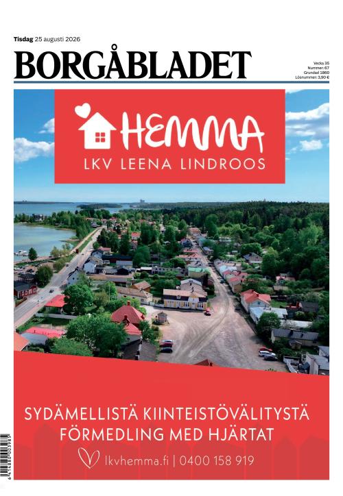 Borgåbladet 25.8.2026