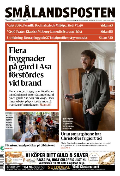 Smålandsposten 25.8.2026
