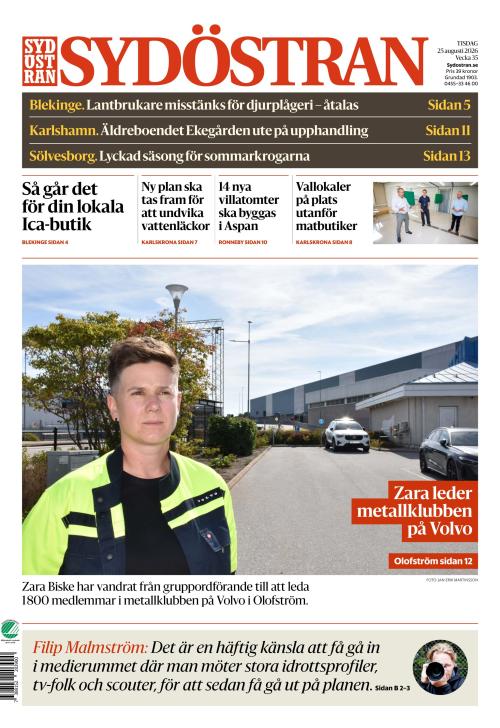 Sydöstran 25.8.2026