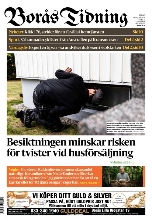 Borås Tidning 25.8.2026