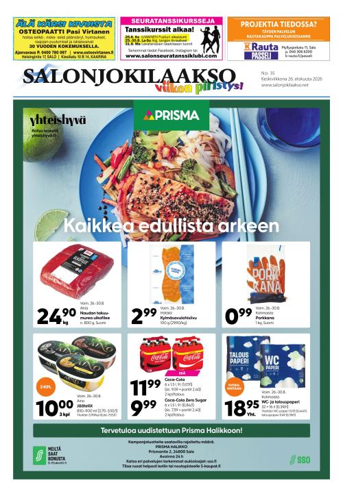 Salonjokilaakso 26.8.2026