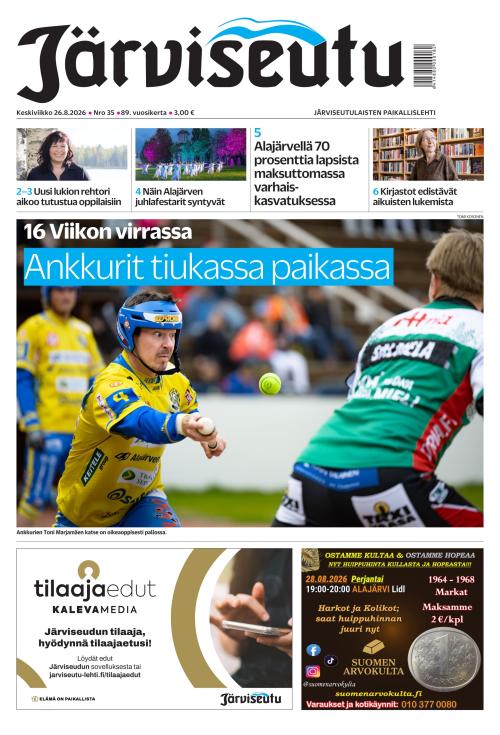 Järviseutu 26.8.2026