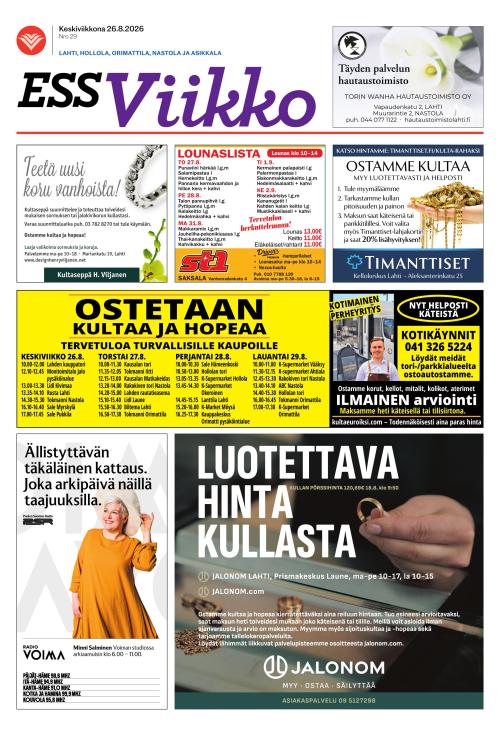 ESS Viikko 26.8.2026