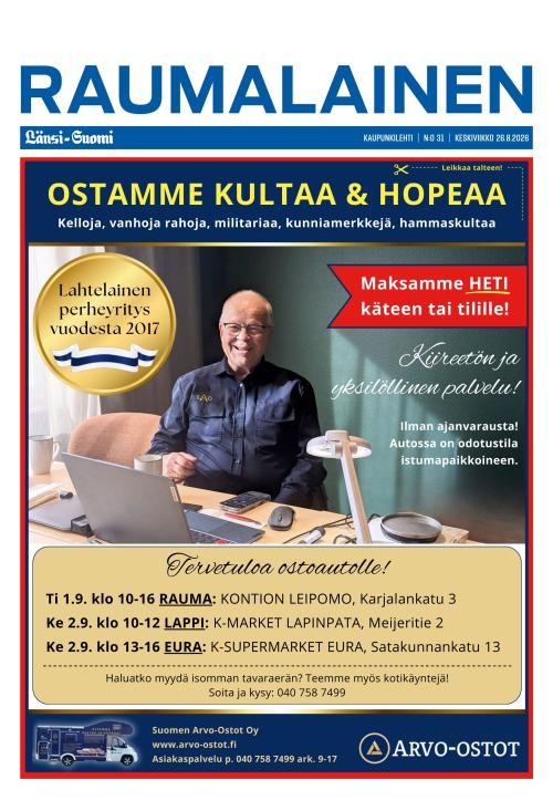 Raumalainen 26.8.2026
