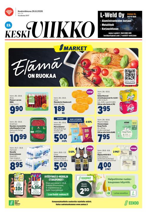 ES Keskiviikko (Etelä-Saimaa -liitteet) 26.8.2026