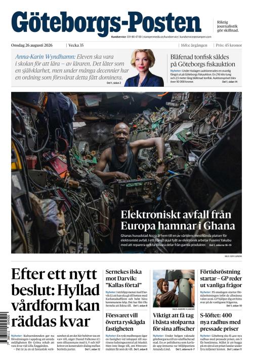 Göteborgs-Posten 26.8.2026
