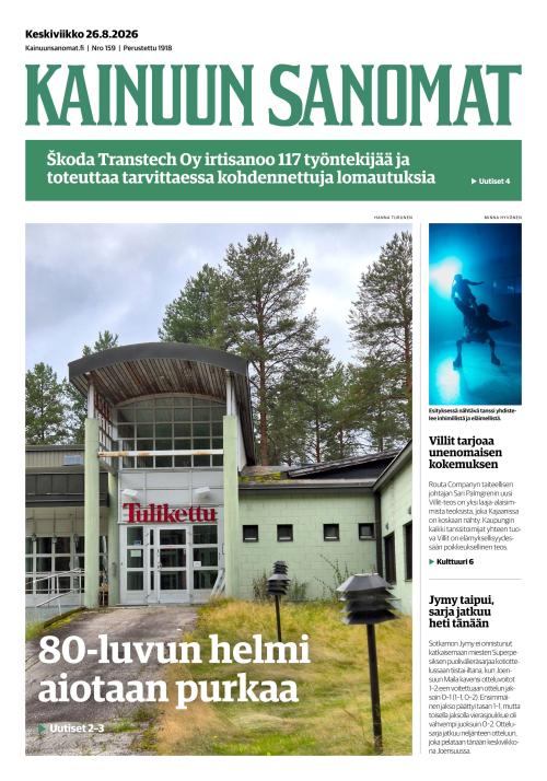 Kainuun Sanomat 26.8.2026