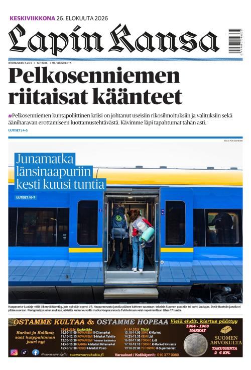 Lapin Kansa 26.8.2026