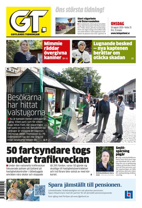 Gotlands Tidningar 26.8.2026