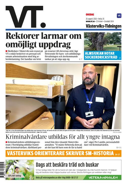 Västerviks-Tidningen 26.8.2026
