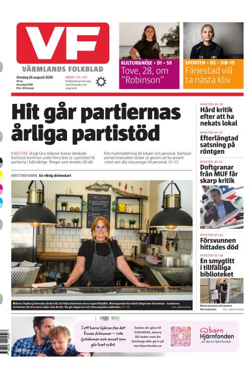 Värmlands Folkblad 26.8.2026